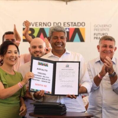 Governo do Estado entrega novas obras e fortalece educação, saúde e infraestrutura em Sento Sé