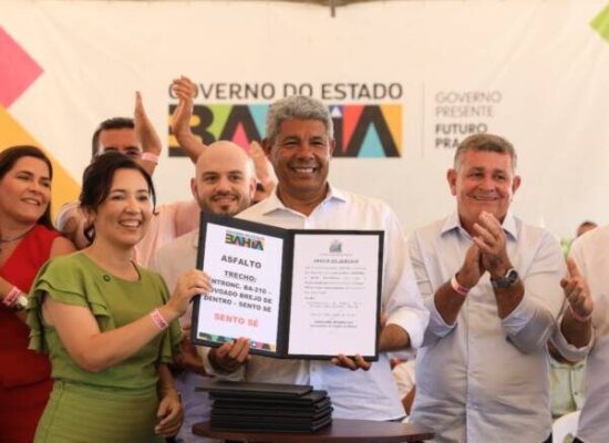 Governo do Estado entrega novas obras e fortalece educação, saúde e infraestrutura em Sento Sé