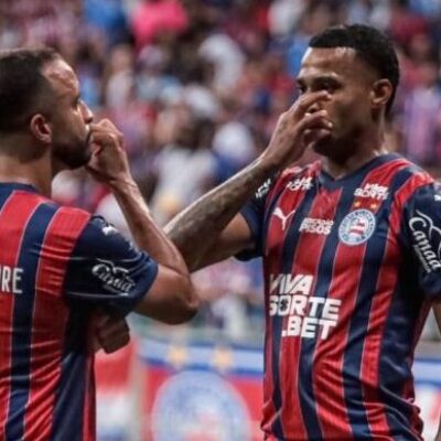 Bahia vence Juventude e entra de vez na zona dos quatro melhores do Brasileirão