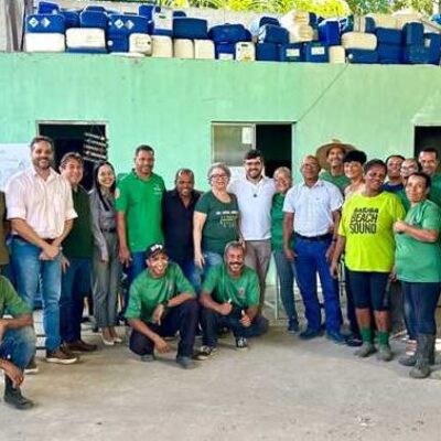 Prefeito Valderico Junior visita a Coolimpa e reforça compromisso com o trabalho socioambiental