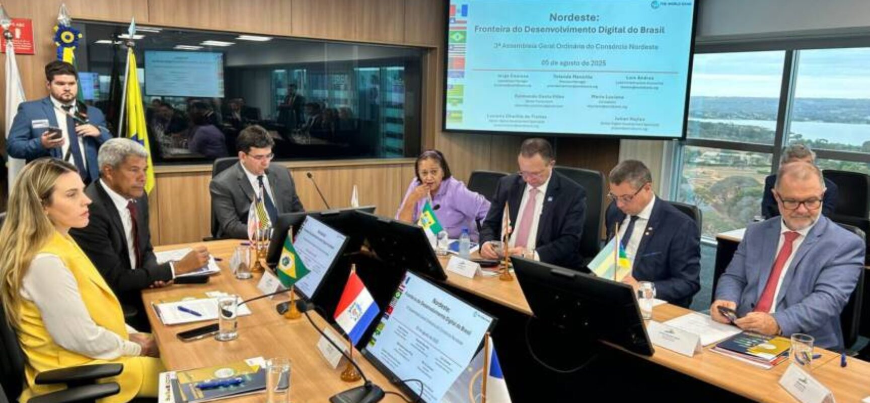 Governadores debatem desenvolvimento sustentável com foco na Caatinga, em assembleia do Consórcio Nordeste