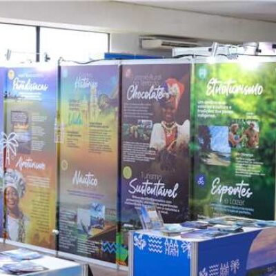 ExpoCacau 2025: Stand Visit Ilhéus promove cidade como destino turístico