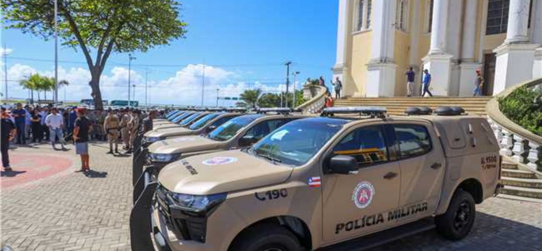 Ilhéus recebe novas viaturas para fortalecer trabalho da Polícia Militar
