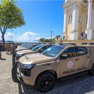 Ilhéus recebe novas viaturas para fortalecer trabalho da Polícia Militar