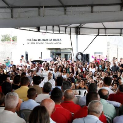 Governo do Estado inaugura unidade integrada de segurança e anuncia mais investimentos para Cravolândia