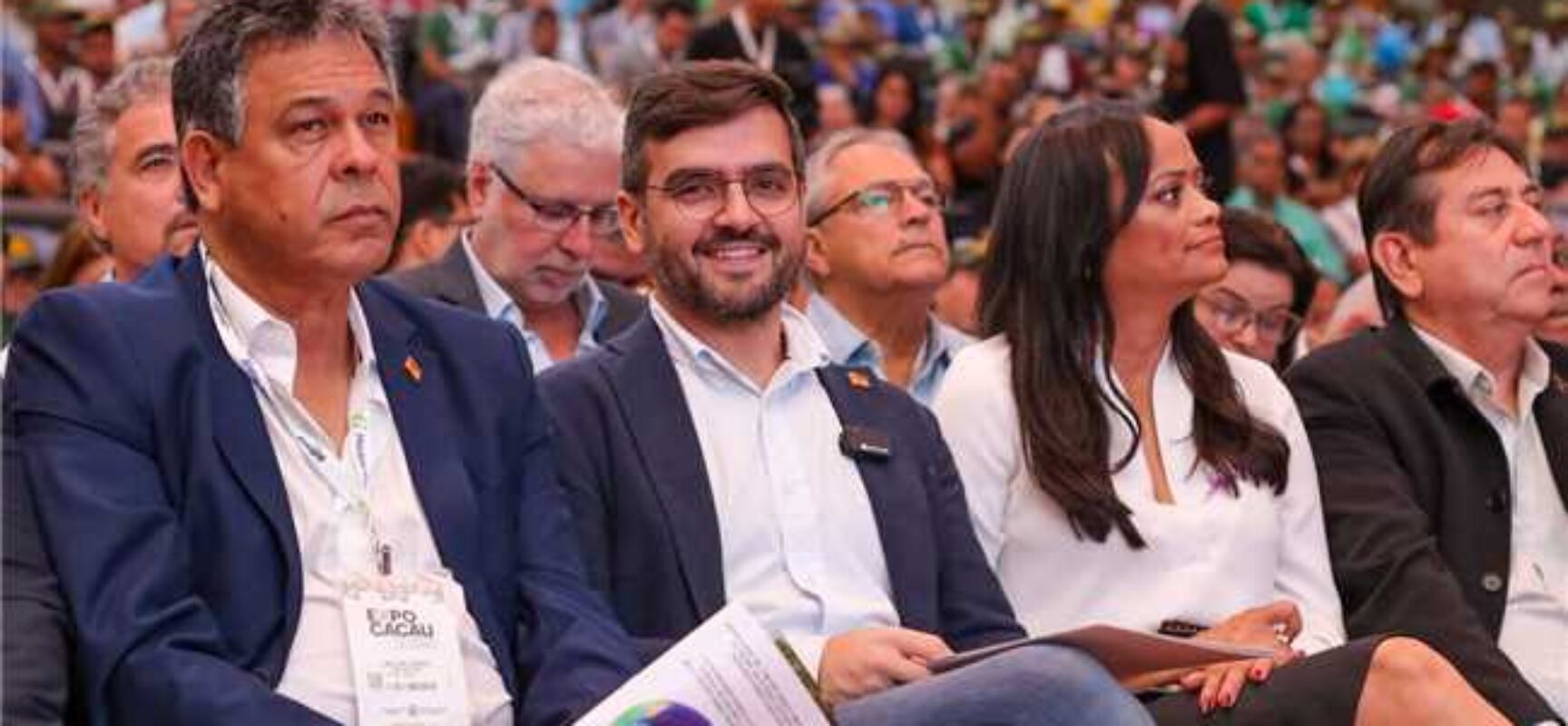Prefeito Valderico Junior participa da abertura da ExpoCacau 2025 em Ilhéus
