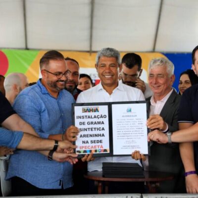 Terra da vaquejada e do Cavalo de Pau, Ipecaetá recebe pacote de obras e investimentos históricos do Governo do Estado