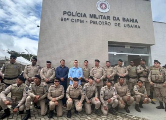Após investimento de R$ 1,1 milhão, SSP entrega novo pelotão da PM em Ubaíra Após investimento de R$ 1,1 milhão, SSP entrega novo pelotão da PM em Ubaíra