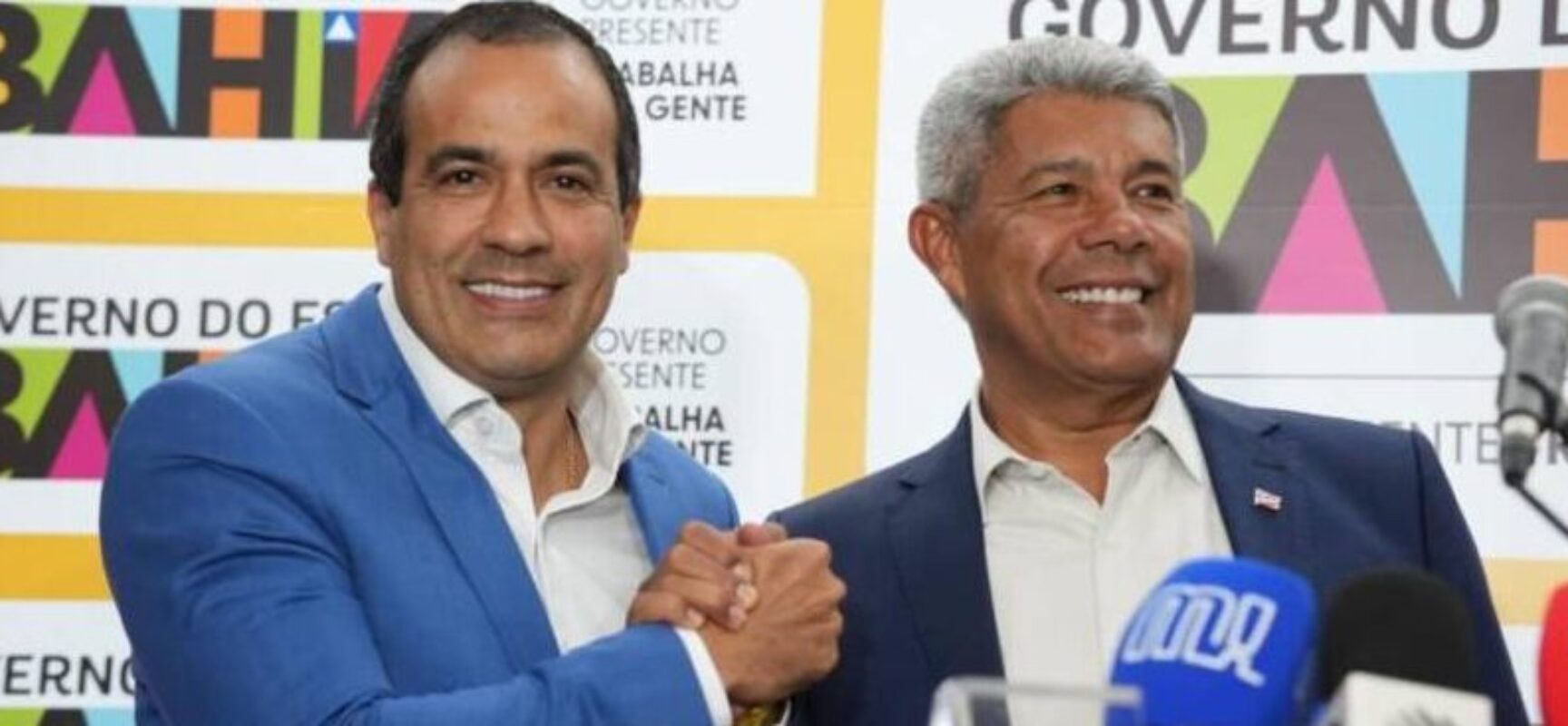 Bruno Reis e Jerônimo Rodrigues se reúnem para discutir ponte, VLT e segurança