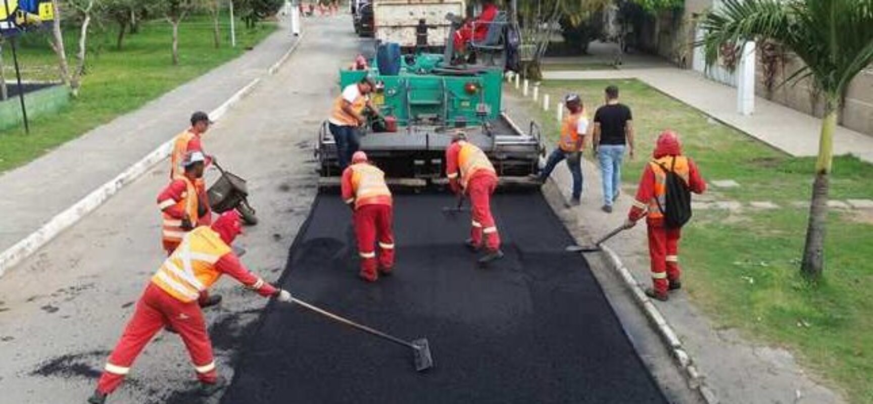 Ilhéus recebe R$ 1,9 milhão para obras de pavimentação asfáltica