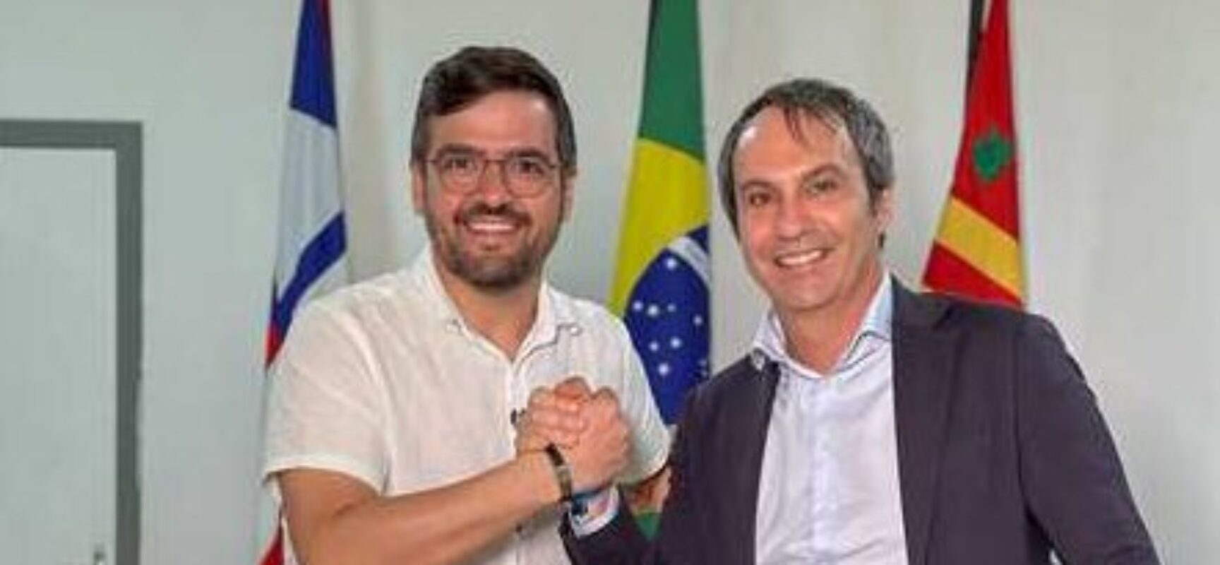 Prefeito de Ilhéus recebe visita do Cônsul-Geral de Portugal e fortalece diálogo internacional