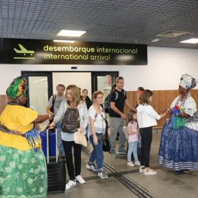 Crescimento da Bahia no turismo internacional supera o Nordeste e a média nacional