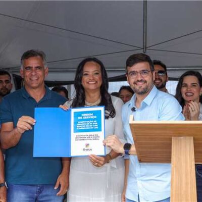 Prefeitura de Ilhéus anuncia nove ordens de serviço durante inauguração da Praça da Mangueira