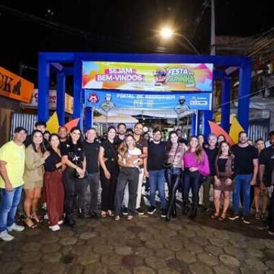 Prefeito Valderico Junior marca presença na Festa da Farinha em Buerarema