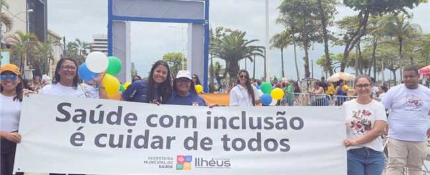 Secretaria de Saúde de Ilhéus participa do Desfile de 7 de Setembro com a Ala da Saúde