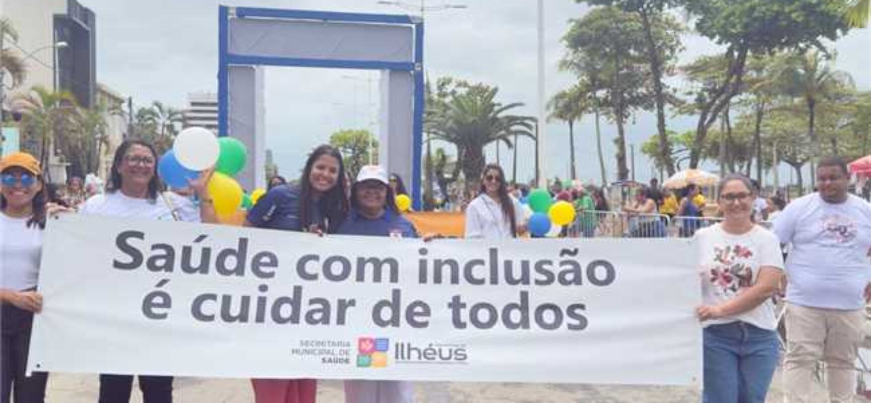 Secretaria de Saúde de Ilhéus participa do Desfile de 7 de Setembro com a Ala da Saúde