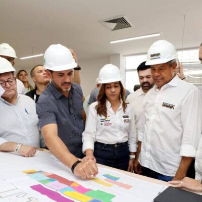 Durante entregas e anúncios em Alagoinhas, governador acompanha avanço das obras do novo hospital regional