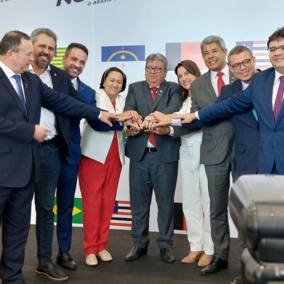 Governadores repudiam falas que estigmatizam o Nordeste e defendem pacto federativo solidário
