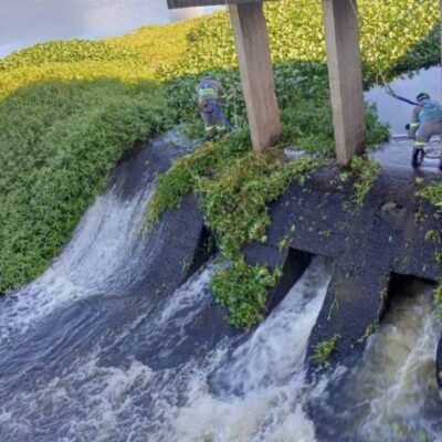 Prefeitura de Itabuna e RCI realizam a desobstrução das comportas do Rio Cachoeira