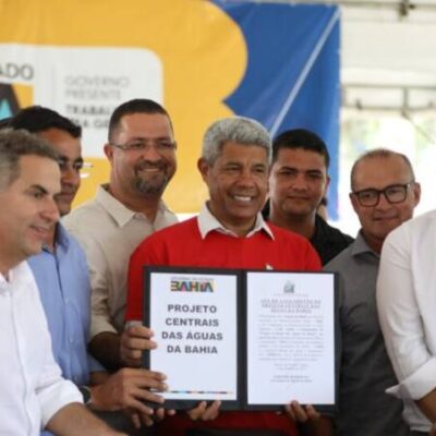 Centrais das Águas: Bahia lança programa para abastecimento de água em municípios do Semiárido baiano