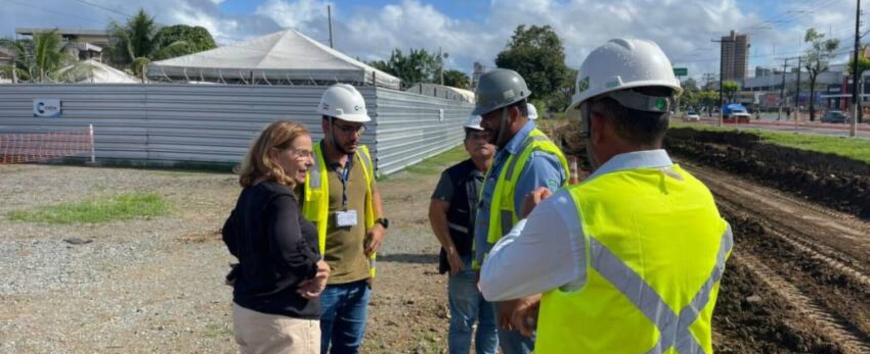 Titular da Infraestrutura e Urbanismo e especialistas fazem visita técnica às obras do Complexo Viário da Princesa Isabel