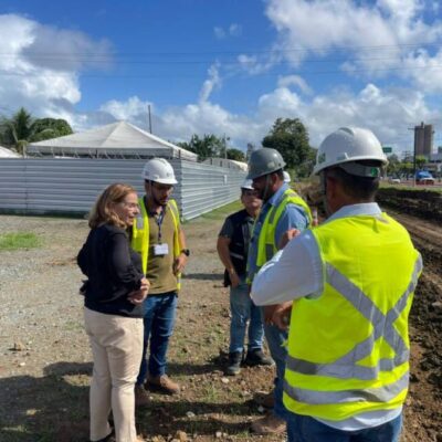 Titular da Infraestrutura e Urbanismo e especialistas fazem visita técnica às obras do Complexo Viário da Princesa Isabel