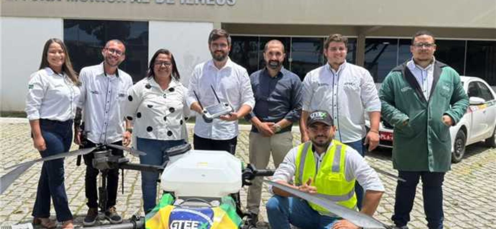 Ilhéus sai na frente e testa drone pulverizador no combate à dengue