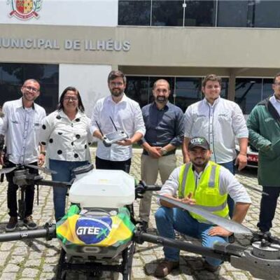 Ilhéus sai na frente e testa drone pulverizador no combate à dengue
