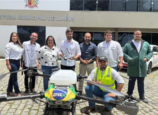 Ilhéus sai na frente e testa drone pulverizador no combate à dengue