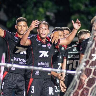 Vitória bate o Ceará e diminui vantagem para sair do Z-4 do Brasileirão