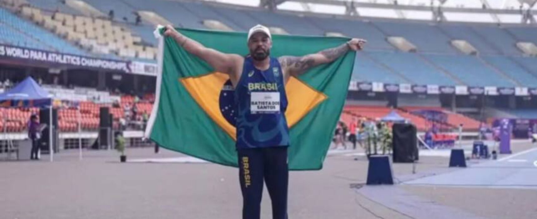 Brasil lidera quadro de medalhas do Campeonato Mundial de Atletismo Paralímpico