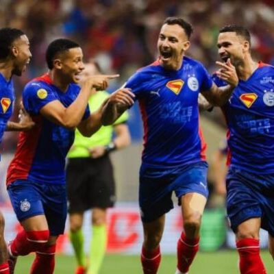 Com atuação de gala, Bahia goleia o Grêmio na Fonte Nova