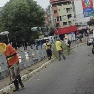 Prefeitura de Ilhéus realiza roçagem e capinagem no Alto Teresópolis