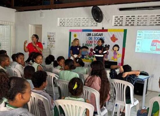Projeto Samuzinho na Escola leva aula de primeiros socorros à Escola Nelson D Oliveira