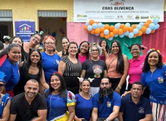 CRAS de Ilhéus realiza atividades em comemoração ao Dia das Crianças