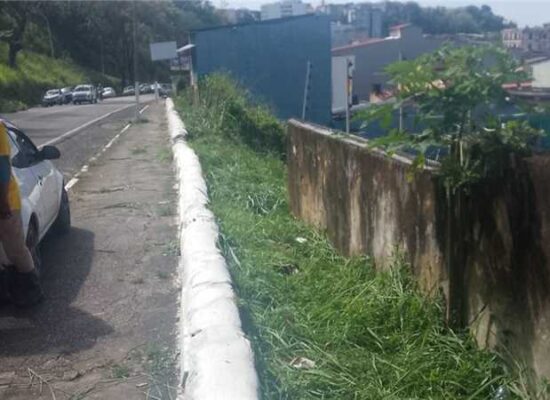 Prefeitura de Ilhéus realiza limpeza em torno do Viaduto Catalão