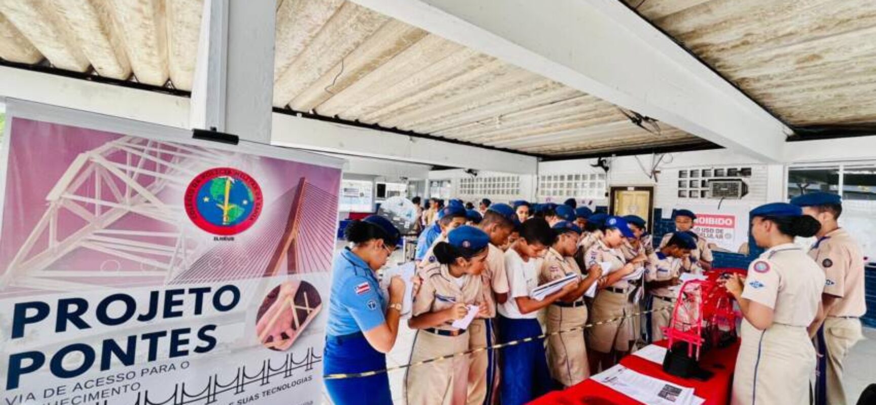 CPM de Ilhéus realiza 2ª edição do projeto “Pontes: via de acesso para o conhecimento” com turmas da 3ª série do Ensino Médio