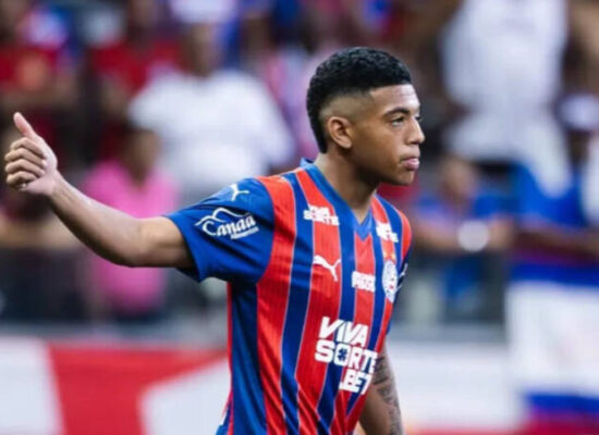 Joia do Bahia quebra recorde da Série A após estrear contra Flamengo