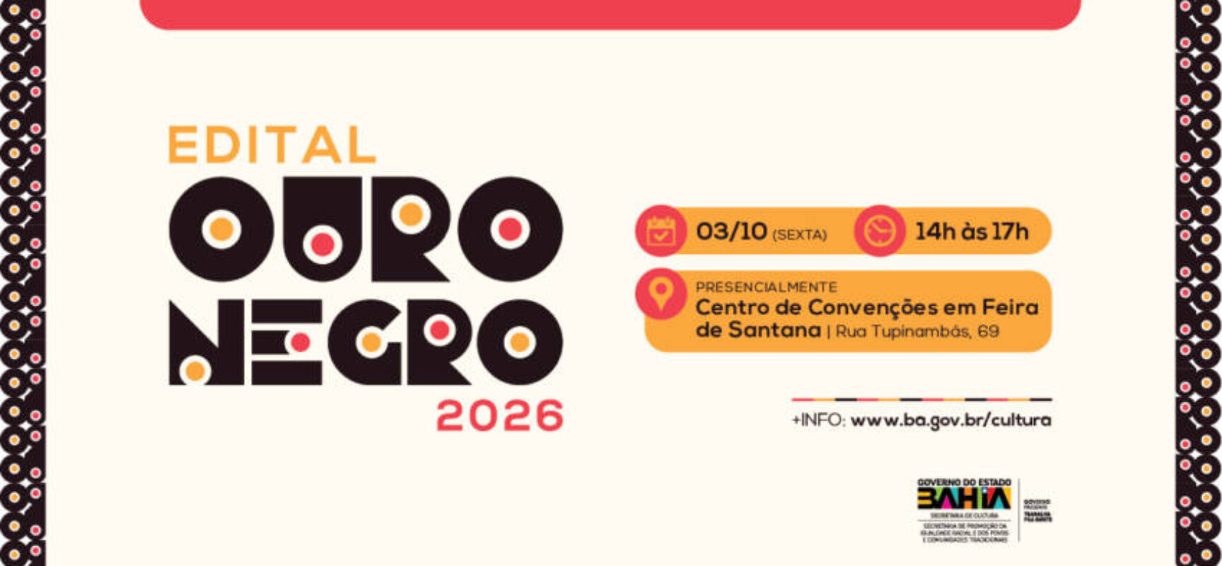Feira de Santana recebe oficina de elaboração de projetos para o Edital Ouro Negro 2026