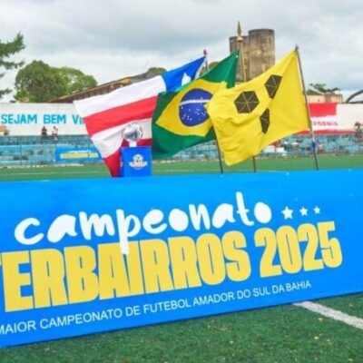 Prefeitura divulga tabela de jogos da 3ª rodada do Campeonato Interbairros de Futebol de Itabuna
