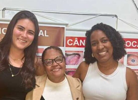 Ilhéus intensifica ações do Novembro Vermelho com foco na prevenção do câncer de boca