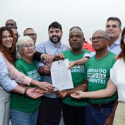 Frente Parlamentar em Defesa do Porto Sul cobra de lideranças estaduais a retomada das obras