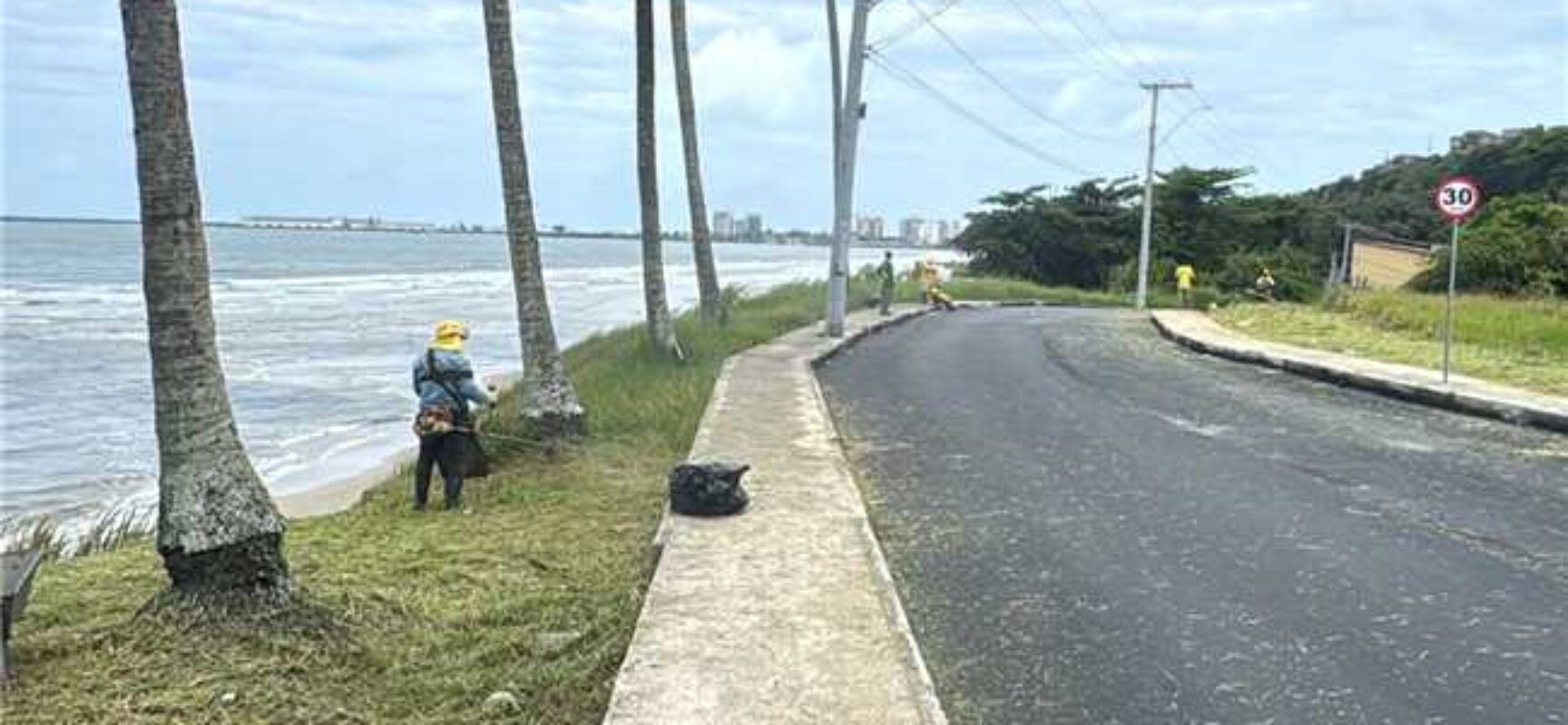 Prefeitura de Ilhéus intensifica manutenção urbana no Marciano, no bairro Malhado
