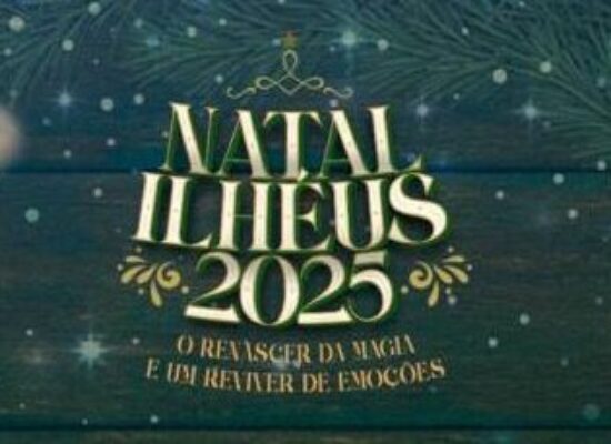 Com decoração e programação cultural, Natal Ilhéus 2025 terá início nesta sexta-feira (21)