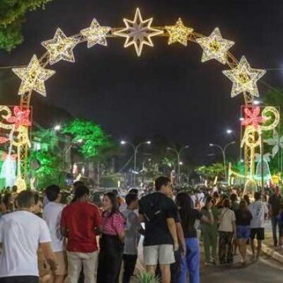 Ilhéus inaugura Natal 2025 com apresentações culturais e decoração especial