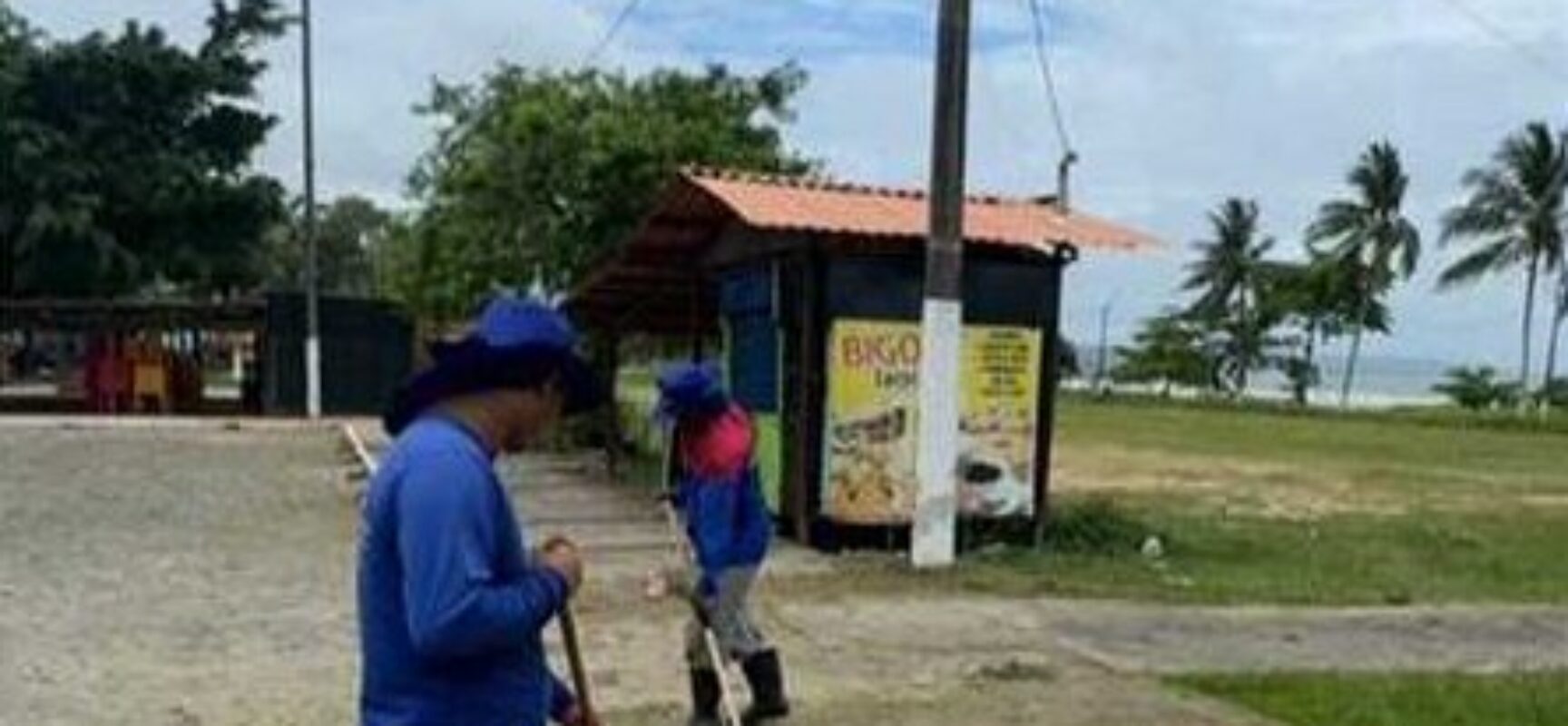 Litorânea Norte recebe serviços de roçagem e capinagem