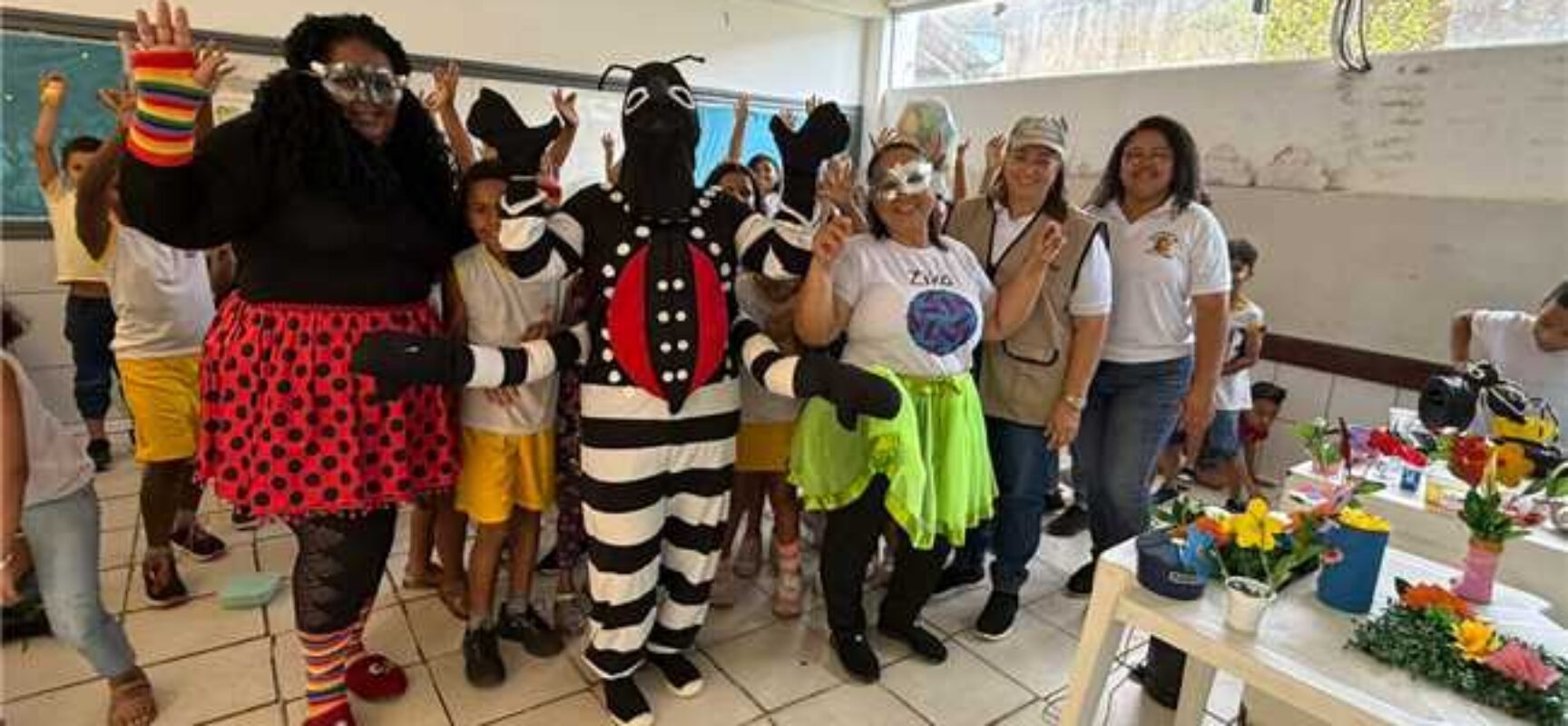 Educação lúdica vira arma contra a dengue em escola municipal de Ilhéus