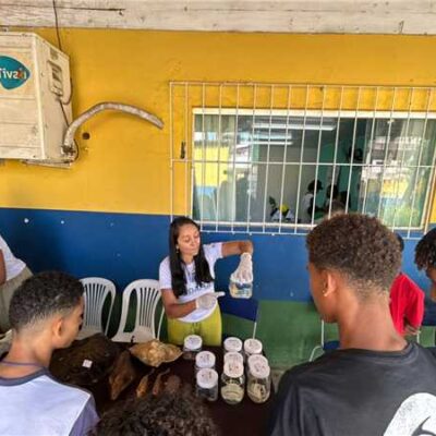 Maramata leva educação ambiental à 1ª Mostra do Conhecimento da Escola Themístocles Andrade
