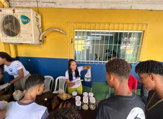 Maramata leva educação ambiental à 1ª Mostra do Conhecimento da Escola Themístocles Andrade