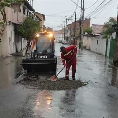Ações rápidas da Prefeitura de Ilhéus reduzem impactos das chuvas no município